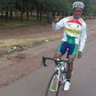 El ciclista nacional Oscar Soliz durante una de las jornadas de entrenamiento antes de competir en Odesur.