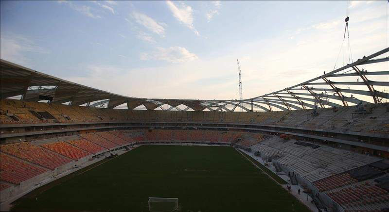 El estadio Arena de la Amazona ser utilizado en el Mundial de ftbol.