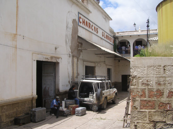 PROYECTO. Las instalaciones de lo que ser el Centro Cultural La Sombrerera.