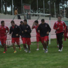 El equipo estudiantil realiz una sesin regenerativa en la cancha de Fancesa.