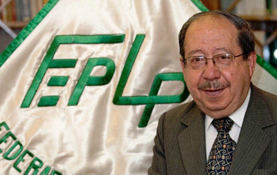 EMPRESARIO. El presidente de la FEPLP, Luis Urquizo, en una de sus apariciones pblicas.