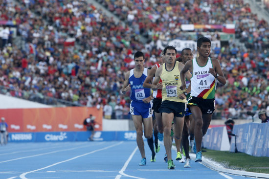 La delegacin brasilea cosech varios oros en atletismo.