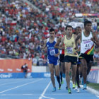 La delegacin brasilea cosech varios oros en atletismo.