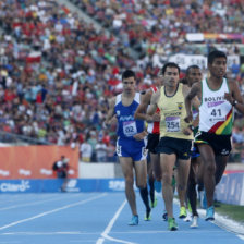 La delegacin brasilea cosech varios oros en atletismo.