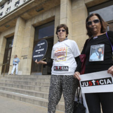 JUSTICIA. Familiares de las vctimas de la tragedia ferroviaria de Once.