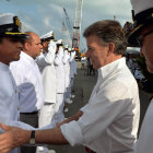 ANUNCIO. El presidente Juan Manuel Santos (c) dijo que se investigará el hecho.