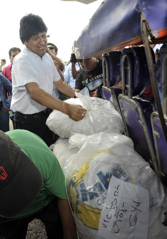 GUAYARAMERN. Evo Morales.