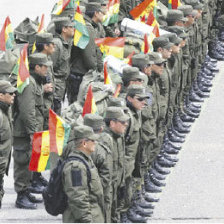 GARANTA. Policas y militares brindarn seguridad en el evento.