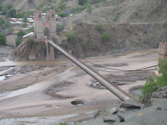 POTENCIAL. En el ro Pilcomayo hay condiciones para desarrollar hidroelctricas.