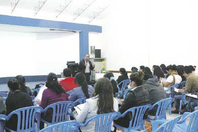 CURSO. Realizado en Sucre.