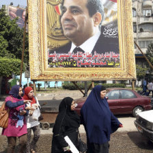 CANDIDATO. Abdelfatah al Sisi