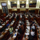 DEBATE. En la Cmara de Diputados.