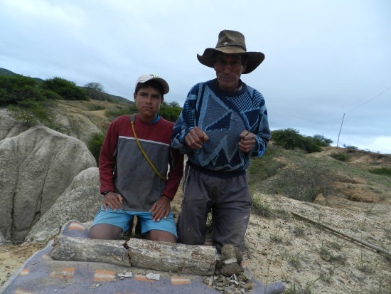 ARQUEOLOGA. Las piezas fueron encontradas a 15 kilmetros del centro poblado de Padilla.