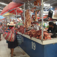 PRECIO. La carne no sufri incrementos de precio en los mercados de Sucre.