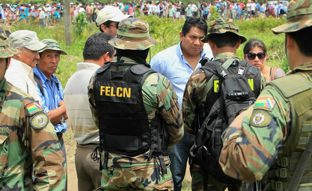 CONFLICTO. La construccin del cuartel de Umopar produjo enfrentamientos.