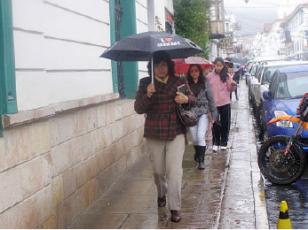 LLUVIA. Se redujo drsticamente.