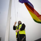 SMBOLO. La bandera del arco iris.