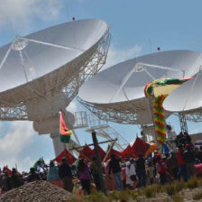 SERVICIO. El satlite boliviano Tpac Katari inicia operaciones desde hoy.