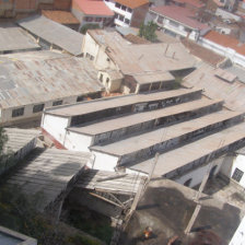 PROYECTO. Vista panormica de los predios de la antigua fbrica de sombreros, que cuenta con un rea de 7.000 metros cuadrados.