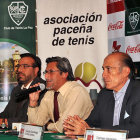 Durante la presentacin del torneo.