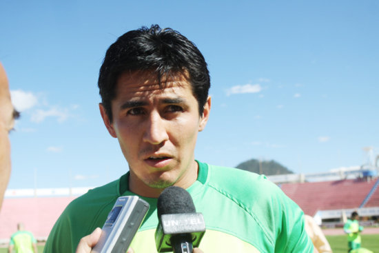 Edgar Escalante es uno de los jugadores que ya no va ms en Blooming.