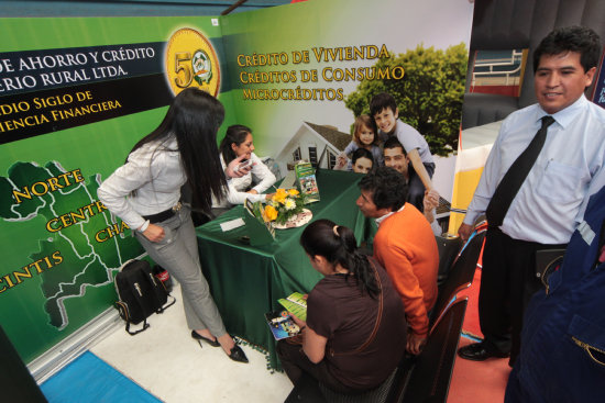 PROMOCIN. Las entidades financieras priorizan la oferta de crditos para vivienda social.