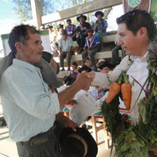 ACTO. La entrega de ttulos, ayer.