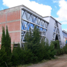 MODERNO. El nuevo edificio de la Facultad.