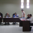 AUDIENCIA. En el Tribunal Departamental.