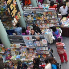 FIESTA. La feria del libro el ao pasado cont con una interesante muestra de bibliografa nacional.