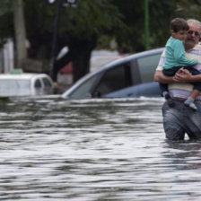 CLIMA. Varias provincias argentinas resultaron afectadas por el fuerte temporal.