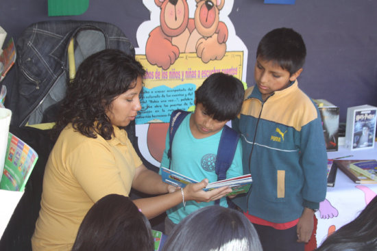 EDUCACIN. Promocin del libro y la lectura entre nios trabajadores de la ciudad.