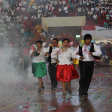 ORGULLO. La representacin de Chuquisaca.