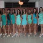 GALA. Las candidatas que buscan conseguir el ttulo de Miss y Seorita Chuquisaca 2014.