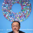 ESFUERZOS. El presidente del Banco Mundial (BM), Jim Yong Kim, durante el evento.