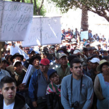 PROTESTA. Las movilizaciones en contra del TCP podran subir de tono la prxima semana.