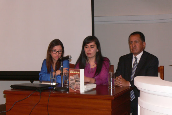 AUTORES. Paola Revilla, Rosario Barahona y Fernando Surez.