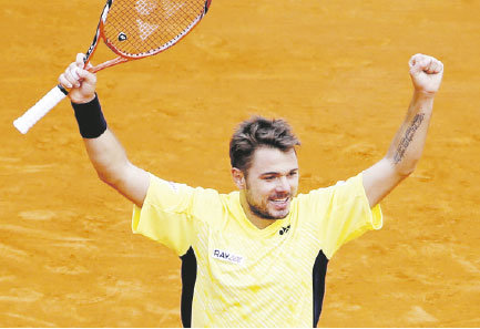 El tenista Stanislas Wawrinka sum en Montecarlo el sptimo ttulo de su carrera.