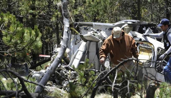 ACCIDENTE. El rescate de los cuerpos.