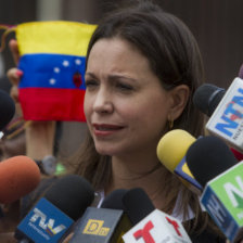 RECURSO. La ex diputada venezolana y opositora al Gobierno, Mara Corina Machado.