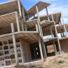 PROYECTO. En este cuartel ubicado en el tercer patio del Cementerio General est prevista la habilitacin de 380 nichos y 520 osarios.