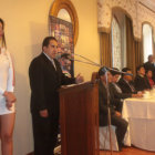 El acto de presentacin y lanzamiento oficial del Mundial de Ftbol se realiz ayer, en un hotel de la Capital.