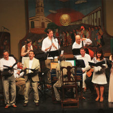 RECITAL. Una de las presentaciones del Festival de Chiquitos en Santa Cruz.