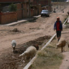 VAS. El barrio este ao tendr dos cuadras pavimentadas, pero las dems calles debern esperar un tiempo.