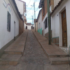 PATRIMONIO: Calle en la zona de El Guereo.