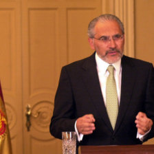 VOCERO. El ex presidente Carlos D. Mesa Gisbert (2003-2005)