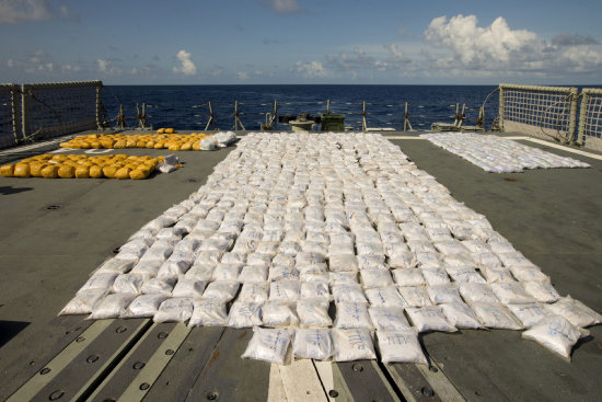 SITUACIN, Centenares de toneladas de droga escapan al control de los gobiernos.