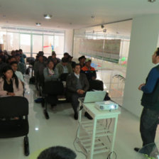 TALLER. Capacitacin de promotores que trabajarn para la oficina Sucre.