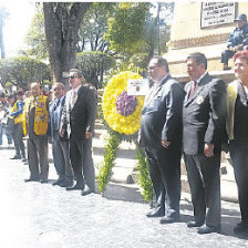 ENCUENTRO. Los socios leones iniciando su Convencin Nacional.