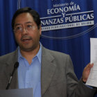 ECONOMA. Ministro Luis Arce.